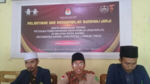 PEMBANGUNAN DESA : KKN TEMATIK IAIH NW LOTIM BERKOLABORASI PROGRAM, BERBAUR DAN BERSILATURRAHMI DENGAN MASYARAKAT DI DESA AIKMEL LOTIM NTB. 5 » 20230214 094159