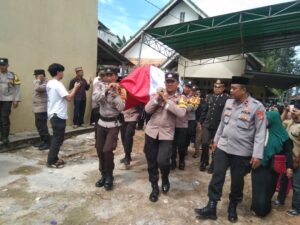 Polres Lampung Timur Gelar Upacara Pemakaman Purnawiran Polri 2 IMG 20230215 WA0135