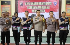 Kapolresta Magelang Beri Arahan Kepada Semua Anggota Bhabinkamtibmas Saat Gelar Apel 3 » IMG 20230215 210143