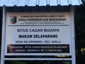 PARIWISATA : REKOMENDASI TUJUAN WISATA ANDA DI LOTIM NTB. 5 DESA TUA POTENSIAL SEBAGAI DESTINASI WISATA. 4 » situ SITUS MAKAM SELAPARANG