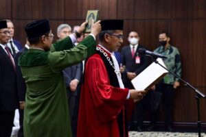 Presiden Jokowi Saksikan Pengambilan Sumpah Ketua dan Wakil Ketua MK 2023-2028 2 IMG 20230320 WA0120