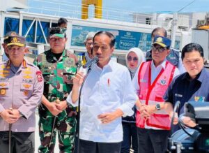 Tinjau Pelabuhan Merak Presiden Pastikan Kesiapan Arus Mudik 2023 2 IMG 20230411 WA0127