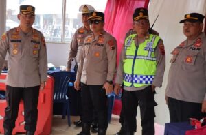 Kapolres Cek Kesiapan Pos Pengamanan Lebaran, 12 Pos Didirikan untuk Membantu Lancarnya Pemudik Melintas Kebumen 2 IMG 20230416 103241