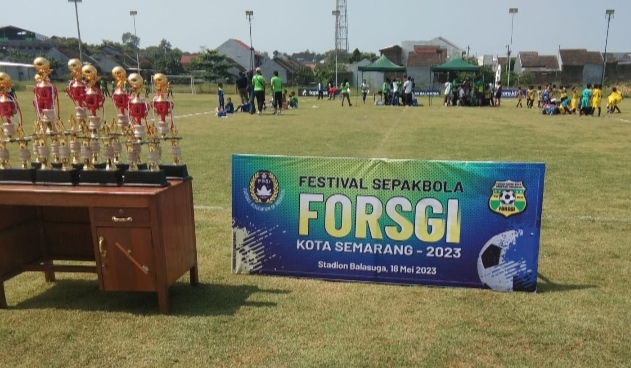 Ketua DPD LDII Menghadiri Turnamen Sepakbola U10 & U12 FORSGI