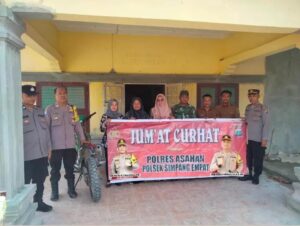 Polsek Simpang Empat Gelar Jumat Curhat di Balai Desa Sungai Lama 2 IMG 20230623 WA0015