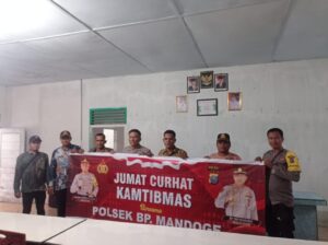 Personil Polsek Bandar Pasir Mandoge, Gelar Jumat Curhat Komunitas 2 » IMG 20230630 WA0096