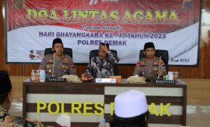 Umat Lintas Agama di Demak Gelar Do'a Bersama Peringati Hari Bhayangkara Ke-77 3 » IMG 20230614 143006