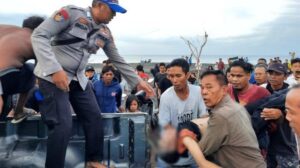 Satu Keluarga Jadi Korban Tenggelam, Kapolsek Pringgabaya Tegur Pengelola Pantai Tanjung Menangis 1 Polsek Suharyanto