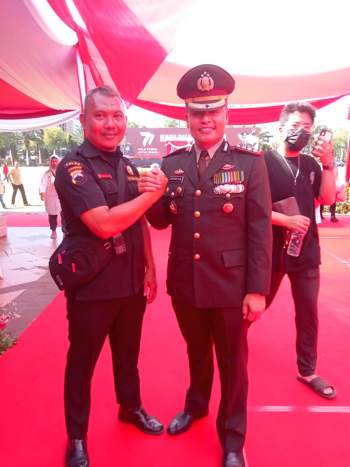 Senkom Mitra Polri Polda Jateng Hadiri Kirab Pada Perayaan HUT Bhayangkara Ke-77 5 IMG 20230701 WA0365