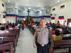 Personil Polsek Pulau Raja Melaksanakan Pengamanan di GHKBP 2 IMG 20230910 WA0156