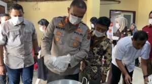 Polres Asahan Musnahkan Barang Bukti Narkotika Jenis Sabu- sabu 2 IMG 20231012 WA0223