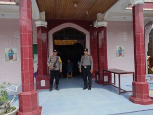 Personel Polsek Air Joman Laksanakan Ceramah dan Edukasi di Gereja HKBP Punggulan 2 IMG 20231015 WA0098