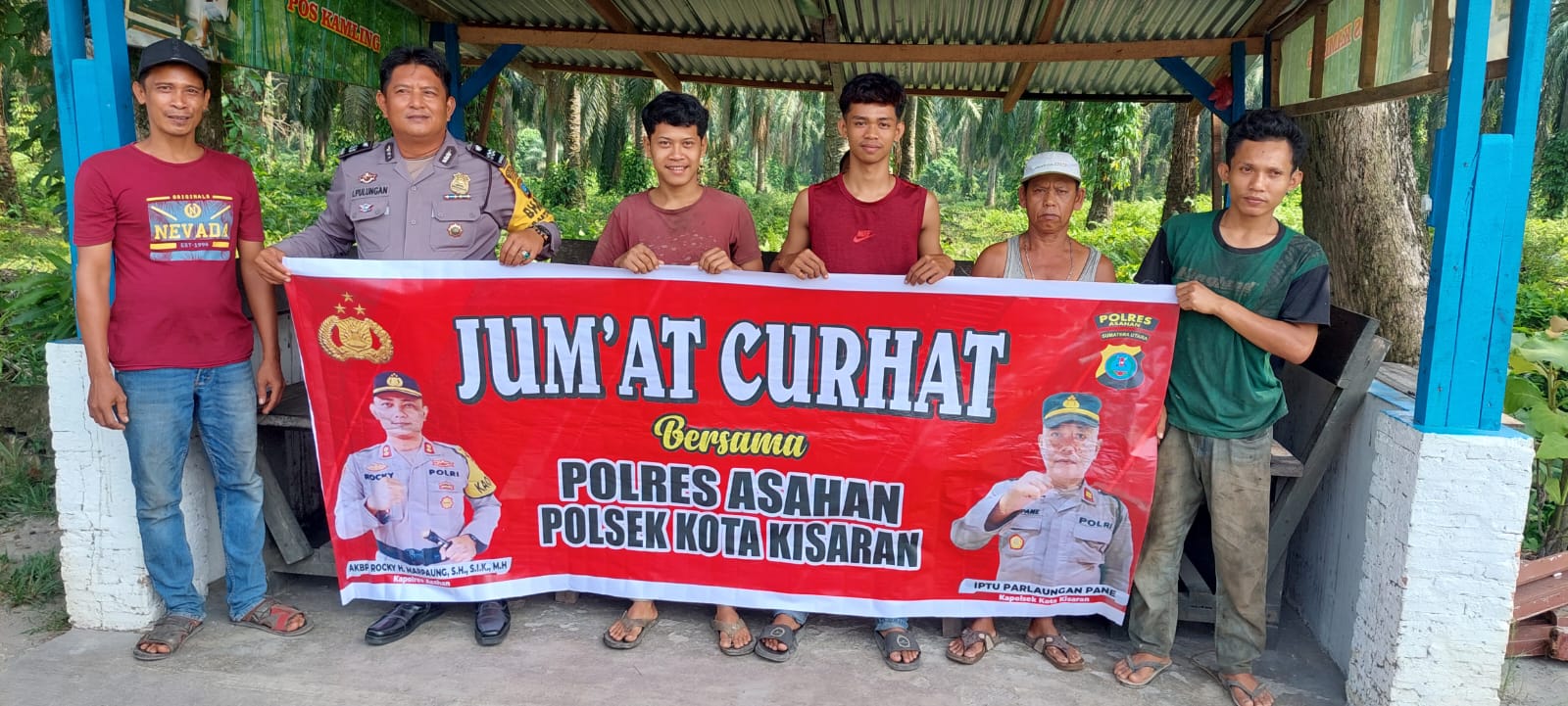 Dekat Kemasyatakat, Bhabinkamtibmas Polsek Kota Kisaran Timur Gelar Jumat Curhat 2 IMG 20231222 WA0284 2