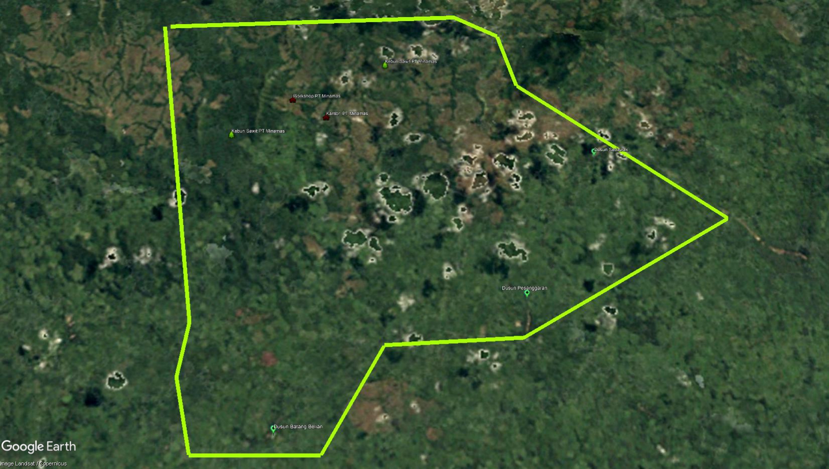 Peta Penggunaan Lahan Tahun 2006 1