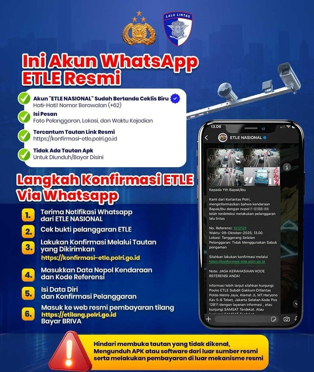 POLRI : Kesatuan Khusus Tim Divisi Humas Menghimbau Ke Warga, Cek Sebelum Terlambat ‼️ 2 IMG 20260122 162342