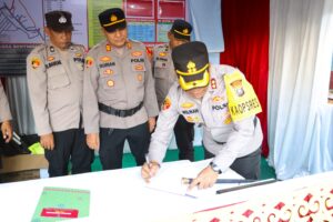 Pastikan Mudik Aman, Kapolres Tanjungbalai Cek Kesiapan Pos Pengamanan Lebaran 2026 2 IMG 20260312 WA0197