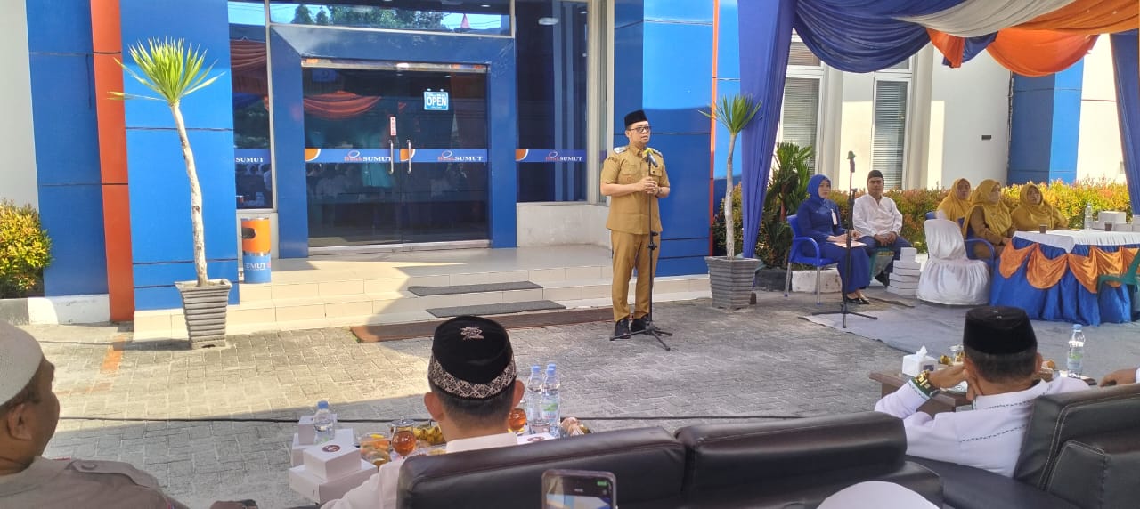 Polres Tanjungbalai Kawal Pelepasan Jemaah Manasik Haji Akbar Bank Sumut 2 IMG 20260406 WA0052
