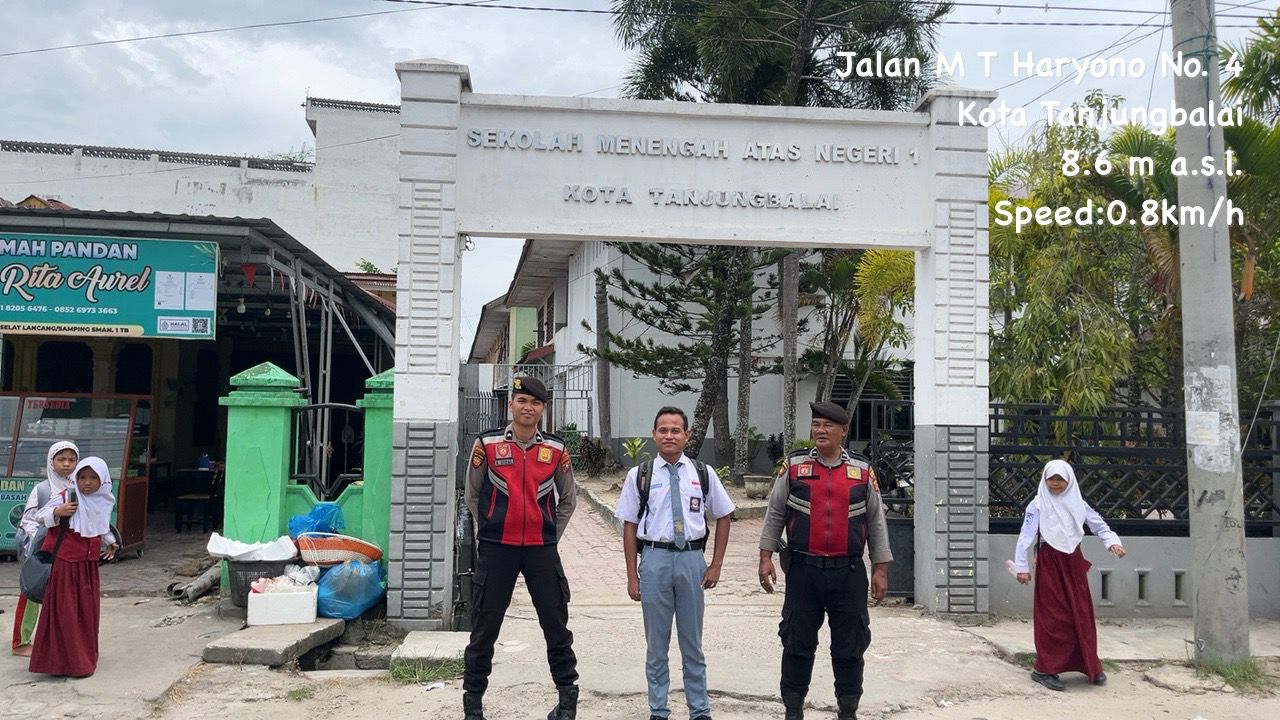 Cegah Tawuran dan Bullying, Samapta Polres Tanjung Balai Sambangi SMAN 1 2 IMG 20260414 WA0073