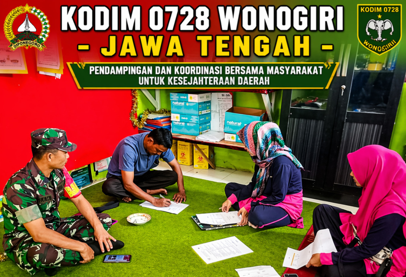 kettahanan pangan wonogiri 0728 kodim