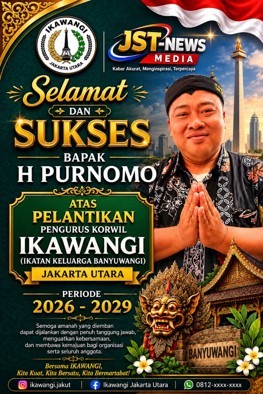 Pelantikan IKAWANGI Terpilih Gus Pur Periode 2026–2029, Teguhkan Persatuan Diaspora Banyuwangi di Tingkat Nasional, Di Jakarta Utara 2 IMG 20260601 WA0016