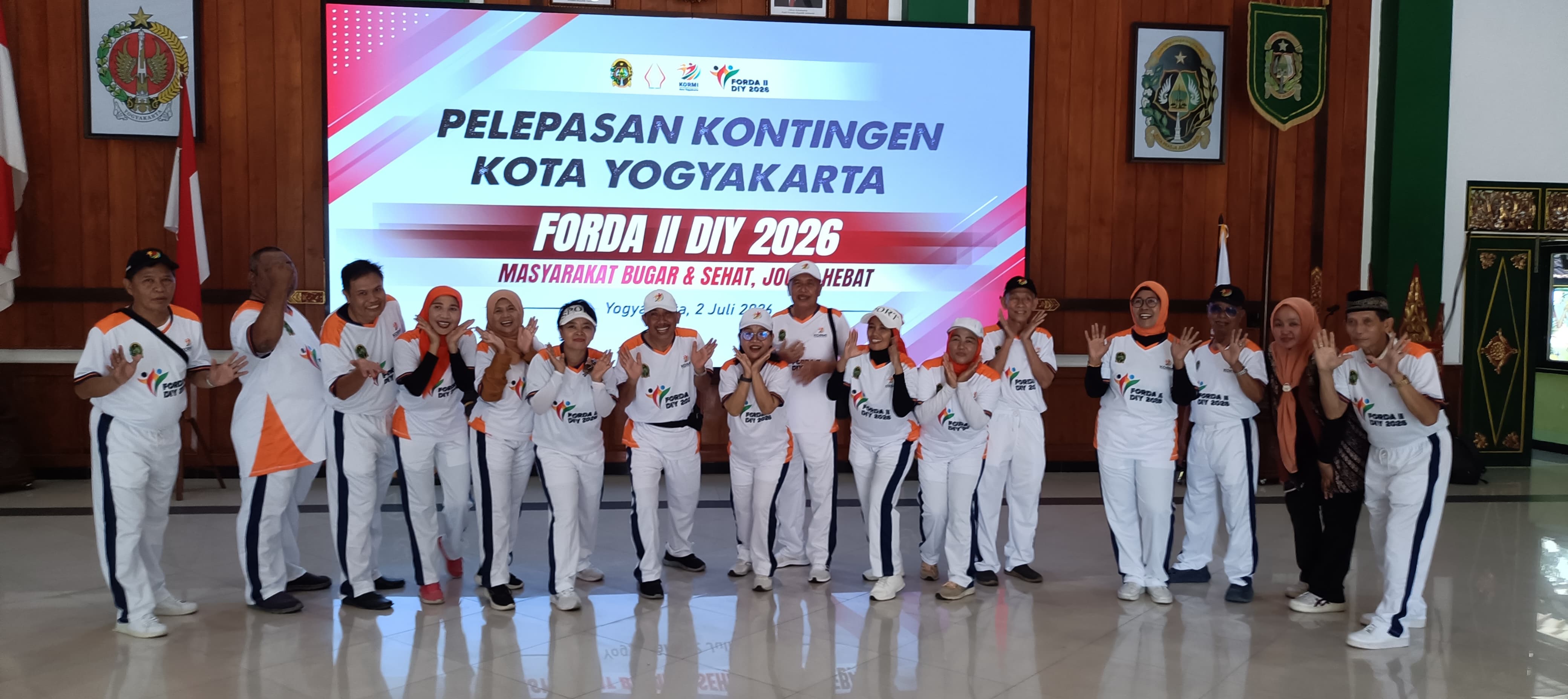 Wawali Kota Yogyakarta Lepas 358 Pegiat Olahraga Menuju FORDA II DIY 2026, Targetkan Jogja Juara Umum 2 IMG 20260702 WA0287