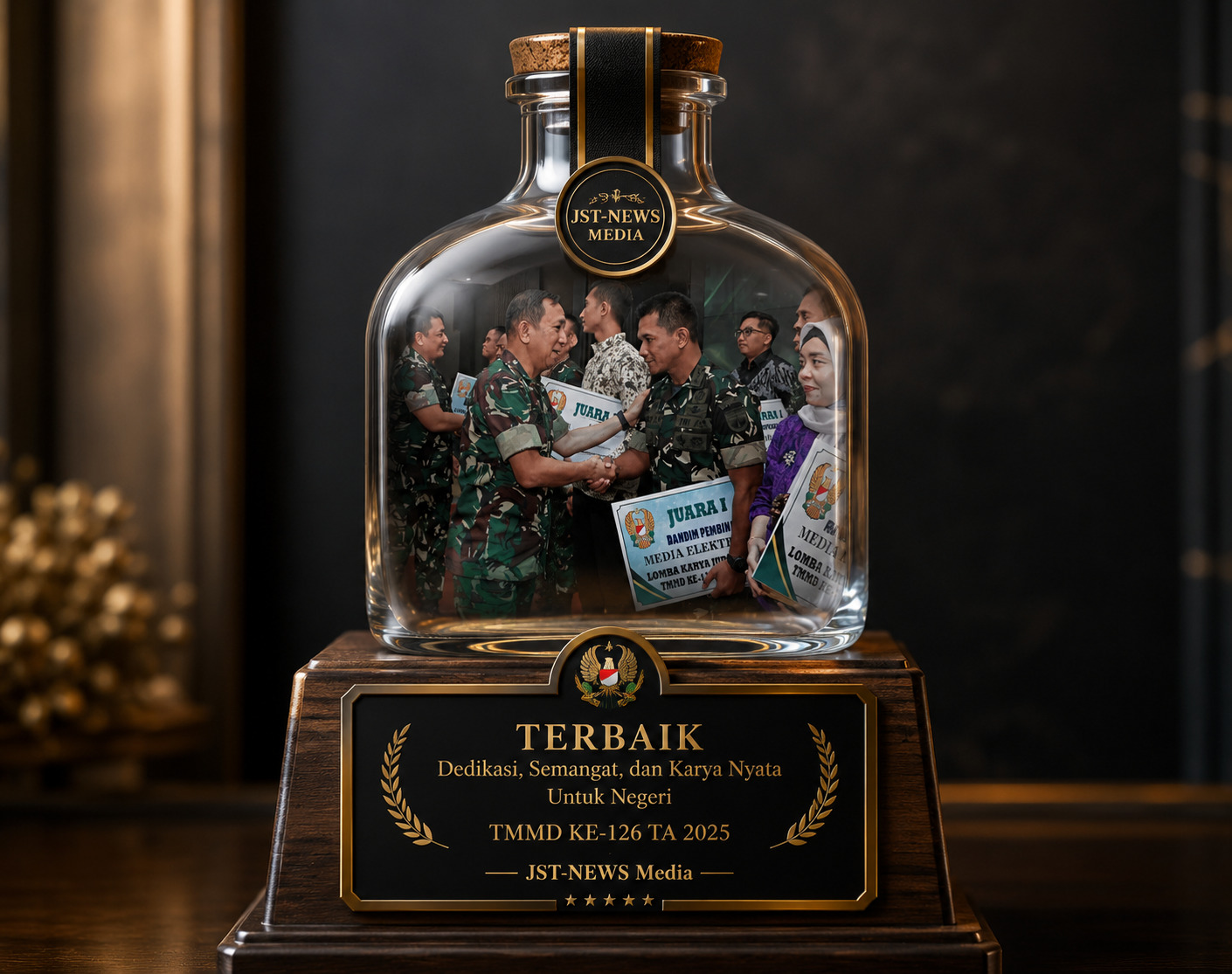 TNI PLAKAT TERBAIK JURNALSTIK