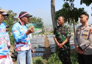 Dukung Swasembada Pangan Nasional, Kapolres Temanggung Pimpin Tanam Bawang Putih Serentak di Kledung 2 IMG 20260819 105833